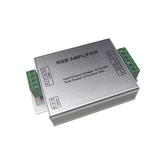 RGBW AMPLIFIER 12-24V 4X6A