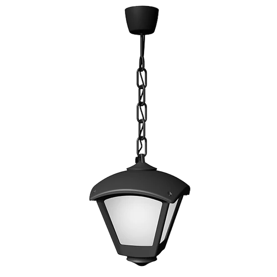 DARIO 250 GARDEN HANGING LAMP 1XE27 IP55 BLACK