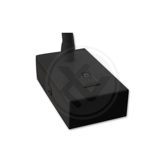 Leo 3W 4000K LED olvasólámpa fekete