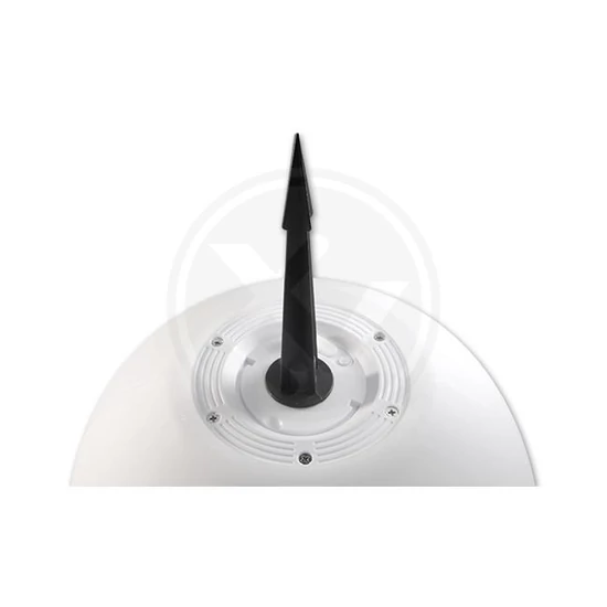 LED kerti gömb lámpa RGB 30cm fehér Akkumulátoros