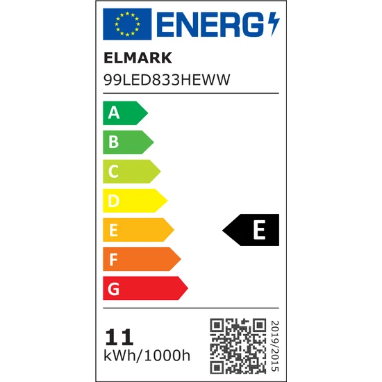 LED GU10 11W 2700K 38° 110LM/W HIGH EFFICIENCY