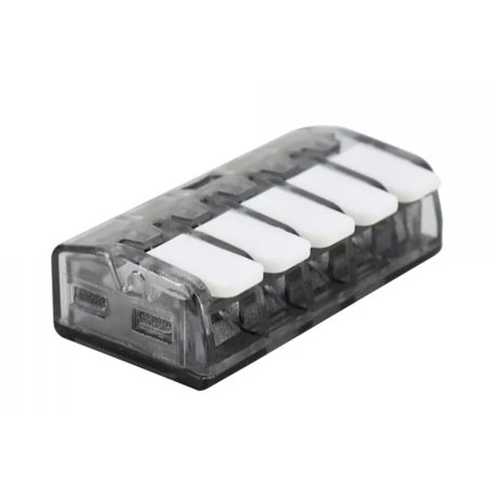 Vezetékösszekötő 5-ös, max.4mm2, 10db/csomag