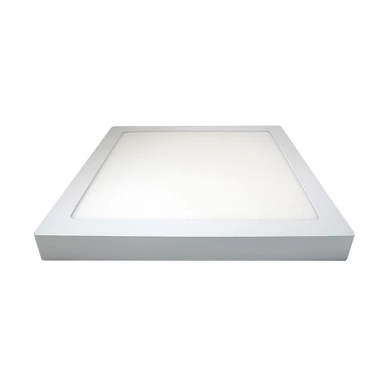 Felületre szerelt nagy lumen led panel 600x600 fehér 28w 4500k 142lm/w