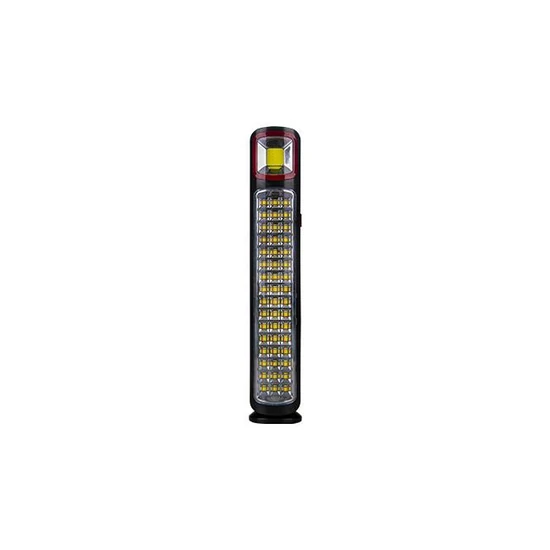 LED műhelylámpa 12,8W LED + COB napelem