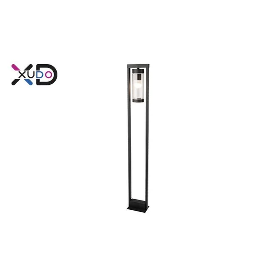 Kerti lámpa e27 led ip44 tiszta fekete xd-qa121b