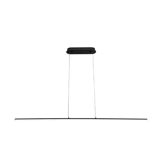 Kiki led függőlámpa 20w 120cm 4000k fekete