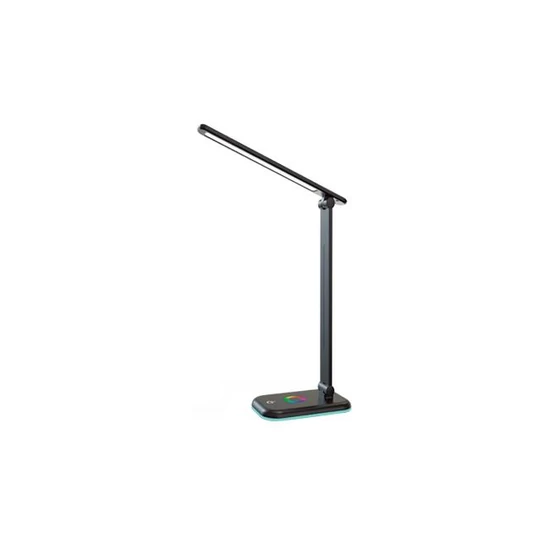 Alma led rgb + cct 12w asztali lámpa, fekete