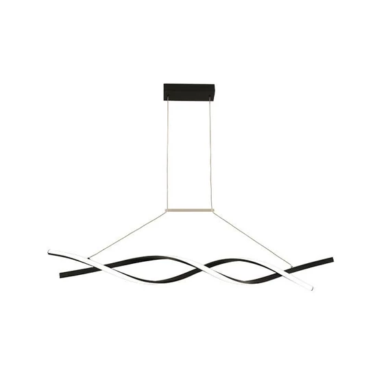 Kono led függőlámpa 33w 100cm 4000k fekete