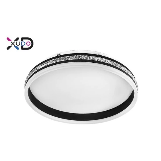 Led csillár 48w 50cm 4000k fekete