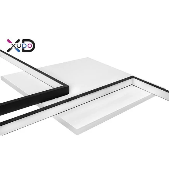 LED csillár 57W 79x58cm fekete állítható színhőmérséklet  távirányító