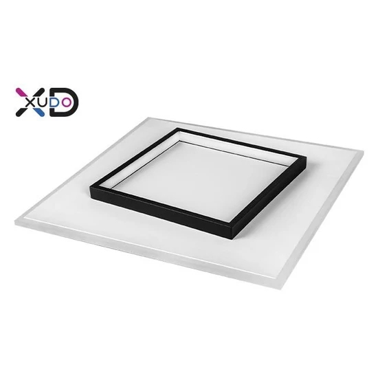 LED csillár 32W 40x40cm 4000K fekete