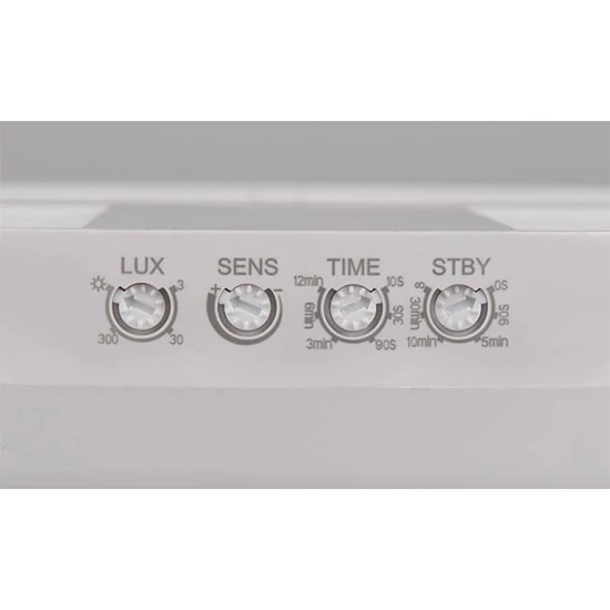 Midas LED mennyezeti lámpa 22W IP65 4000K IK10 mikrohullámú érzékelő