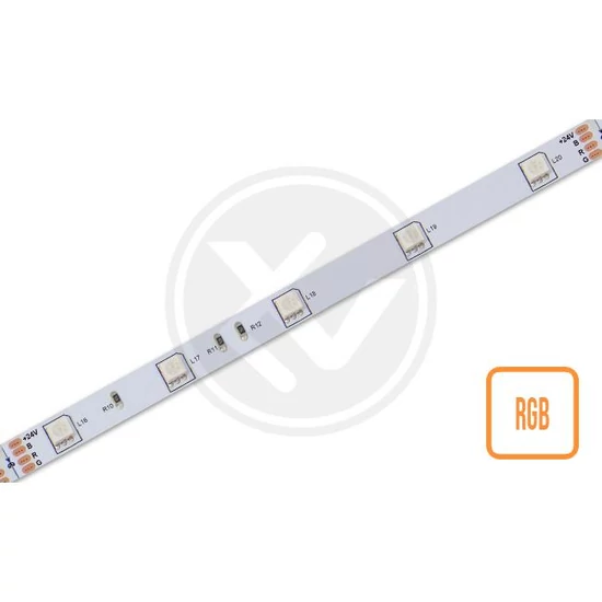 Rgb 5050 premium led szalag 24v 5m 150led ip20