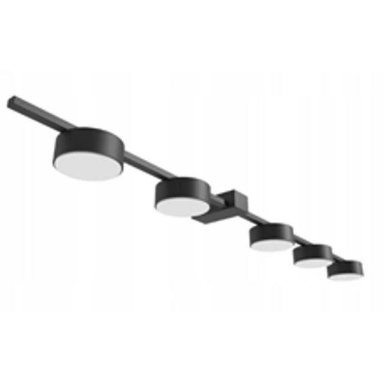 Led csillár 90cm gx53 zola x5 fekete