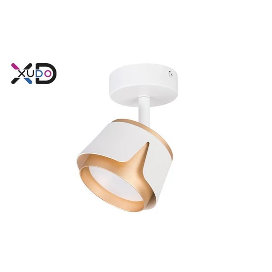 Gx53 led fali lámpa x1 fehér+arany