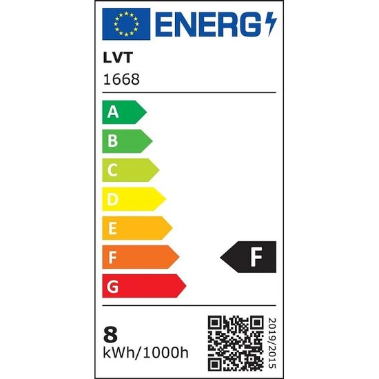 GX53 6500K 230V 8W LED izzó