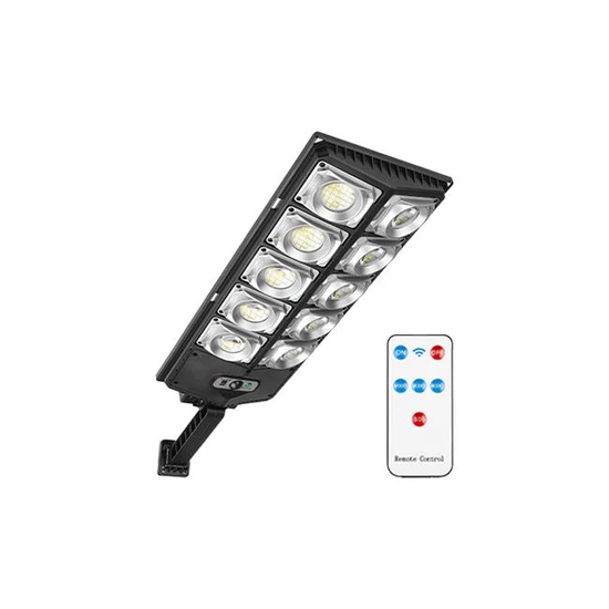Led napelemes utcai lámpa 300w 61,5 cm homlokzati