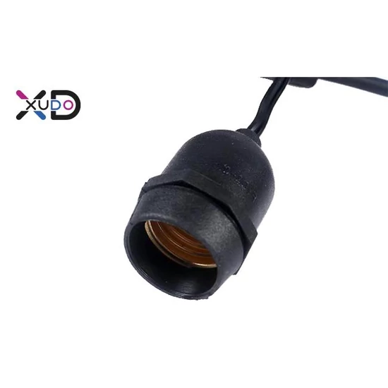 LED füzér 10m 10x E27 1W-os izzókkal