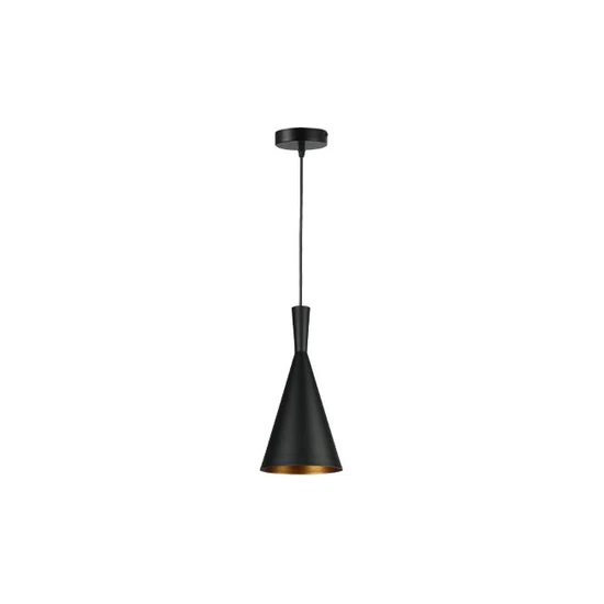 Függeszték e27 pinio x1 fekete + arany