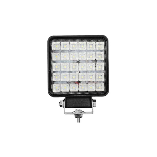 LED munkalámpa 10-60V 90W 30 LED négyzet