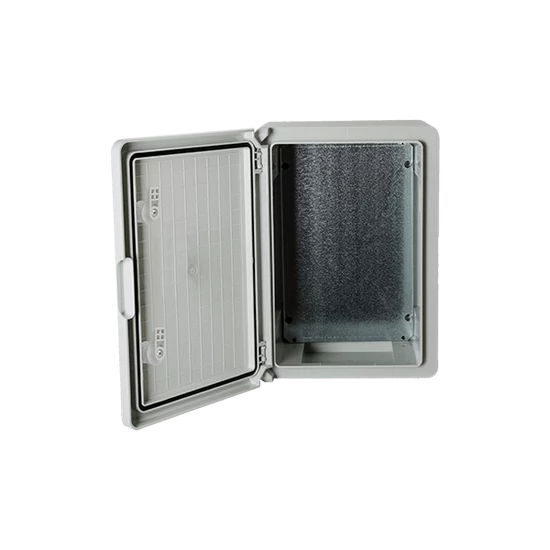 MŰANYAG ELOSZTÓSZEKRÉNY ABS 400x300x170 IP65 SZÜRKE