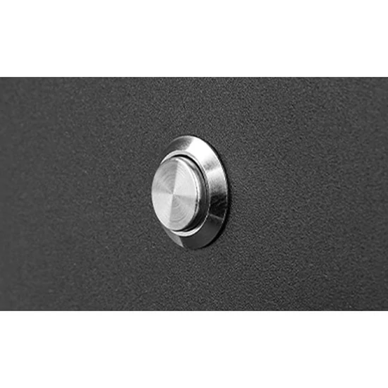 Kaliso GU10 fali olvasólámpa 150mm Fekete