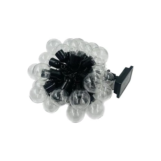 Napelemes LED füzér 10 LED 335cm