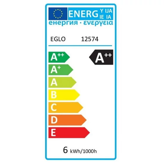 LED Connect EGLO okos fényforrás E27 A60 6W, 2200-6500K, 806 lm