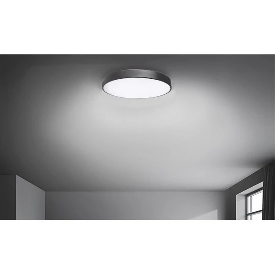 LED mennyezeti lámpa 3CCT 142W 78cm fekete Tuya