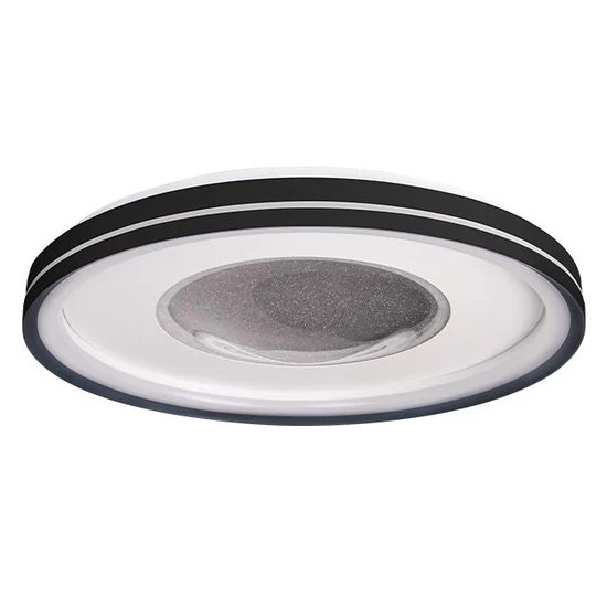 Led mennyezeti lámpa 3cct 68w 48cm fekete távirányító