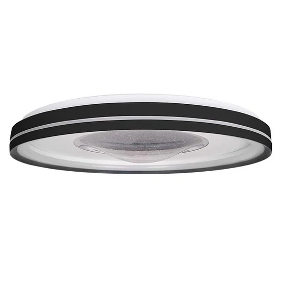 LED mennyezeti lámpa 3CCT 68W 48cm fekete távirányító
