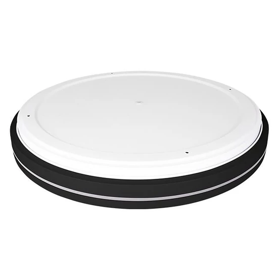 LED mennyezeti lámpa 3CCT 68W 48cm fekete távirányító