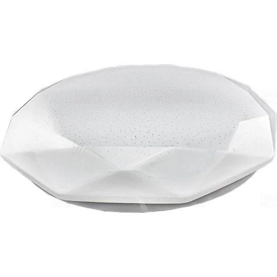 LED mennyezeti lámpa RGB+CCT, 24W, 1560lm, 380mm, gyémánt forma, csillogó búra