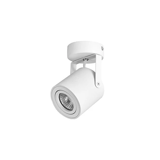 Gu10 led abi fali lámpa 80mm mozgatható x1 fehér