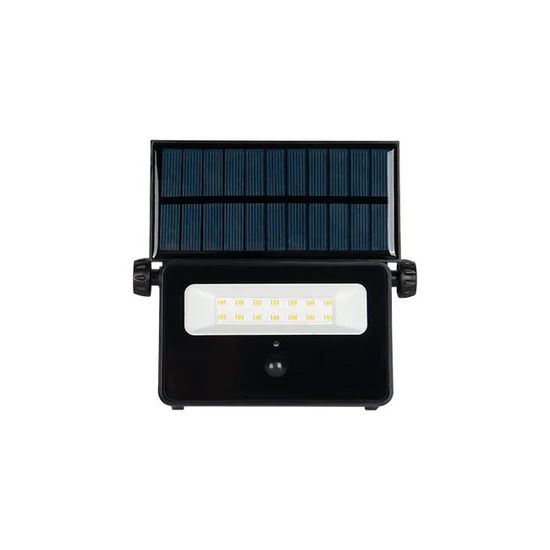 Polos SMD Solar LED fényvető 10W 4500K Fekete