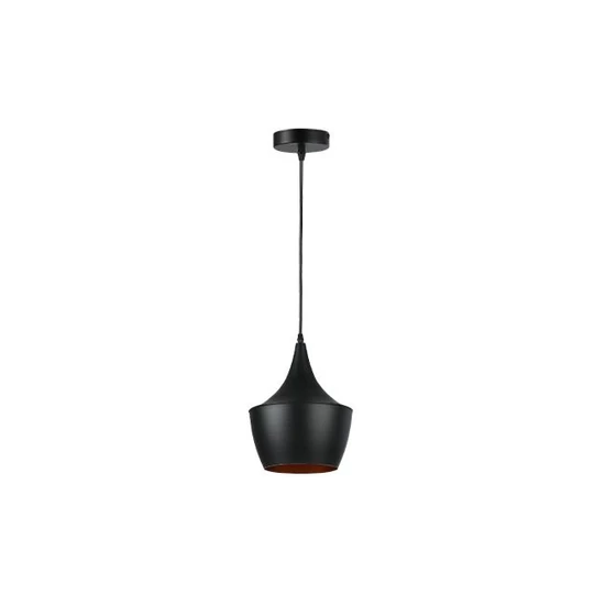 Függeszték e27 karo x1 fekete + arany