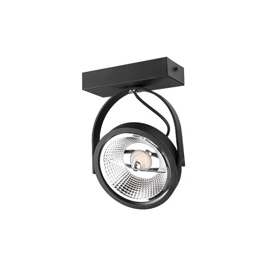 Leon fali lámpa, mozgatható x1 fekete ar111 led