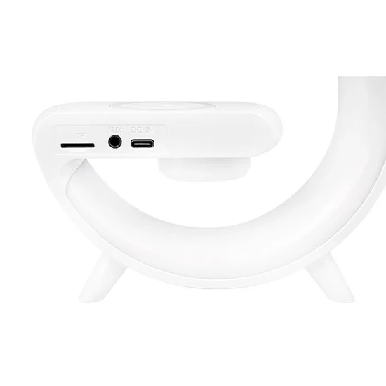 G LED RGB 5W QI asztali lámpa, 155mm-es hangszóró