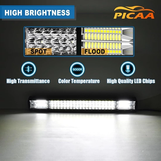 324W 590 mm CREE terepjáró LED munka lámpa