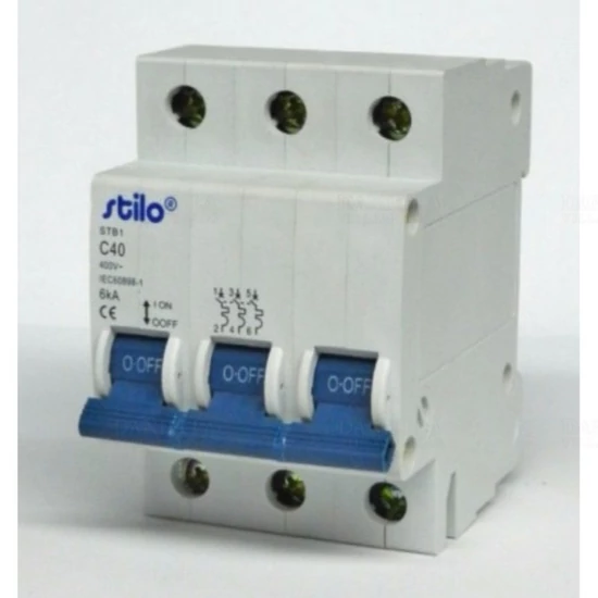Kismegszakító 3C 40A 6kA STB1-63 Stilo STI586