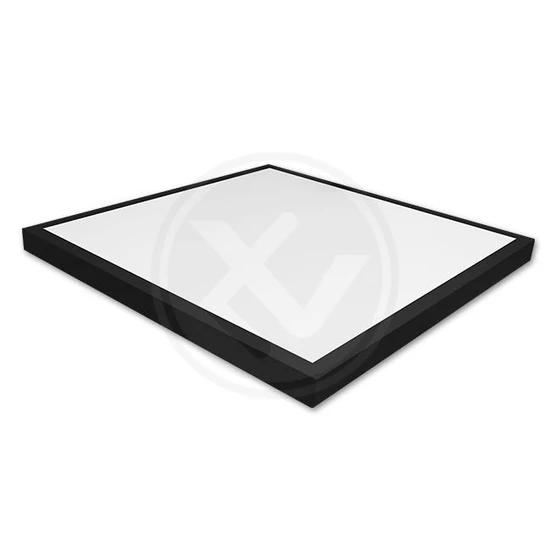 Led mennyezeti panel falon kívüli 600*600*38mm 40w fekete