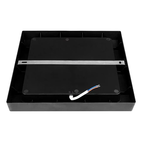 Felületre szerelhető négyzet alakú LED panel Proma 24W 4000K fekete