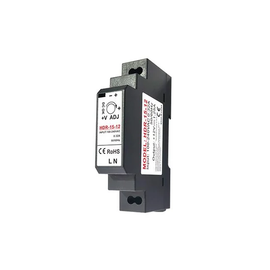 DIN sínes tápegység 12V 15W 1,25A IP20