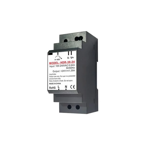 Din sínes tápegység 24v 30w 1,25a ip20