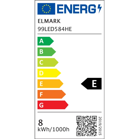 Led égő A60 8W E27 4000K 120LM/W magas lumen