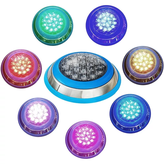 Led medence világítás falra szerelhető RGB 35W  Par56 12 V AC/DC IP68