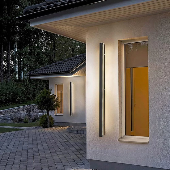 Homlokzati lámpatest Lara led 30W 100cm fehér