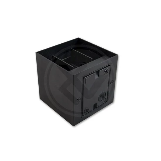 Homlokzati lámpatest Kira LED 6W állítható fekete	