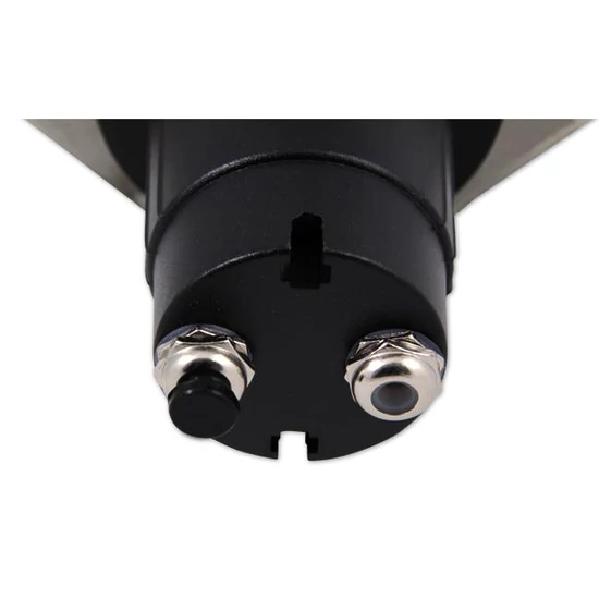 Led padló, taposó lámpatest GU10 foglalatú négyzet IP66 230V 108mm