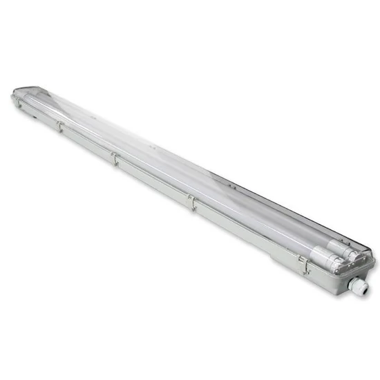 LED lámpatest 120cm 2x18W LED csövekkel 4000K	